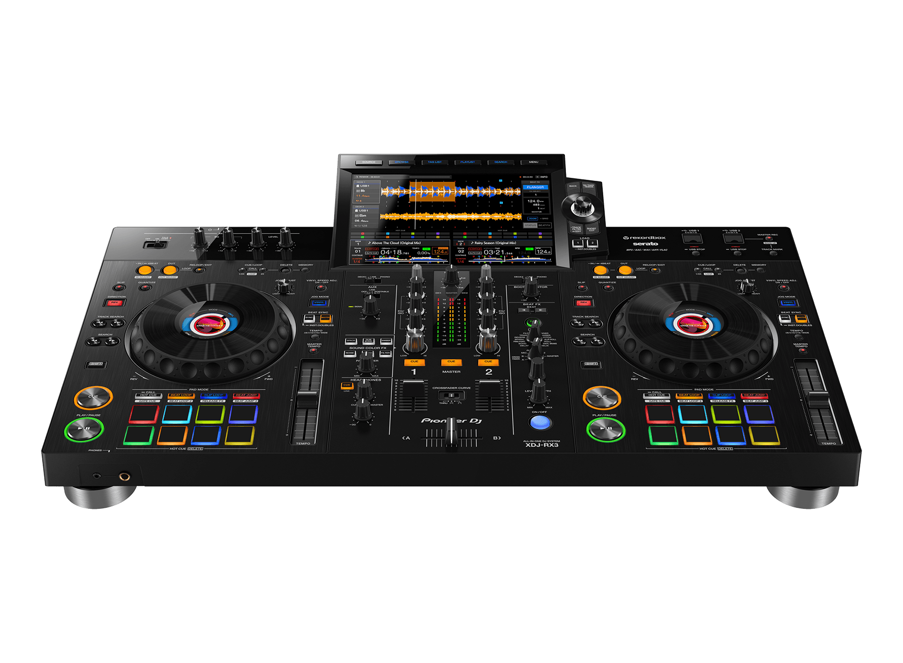 Pioneer XDJ-RX3 - חזית המכשיר
